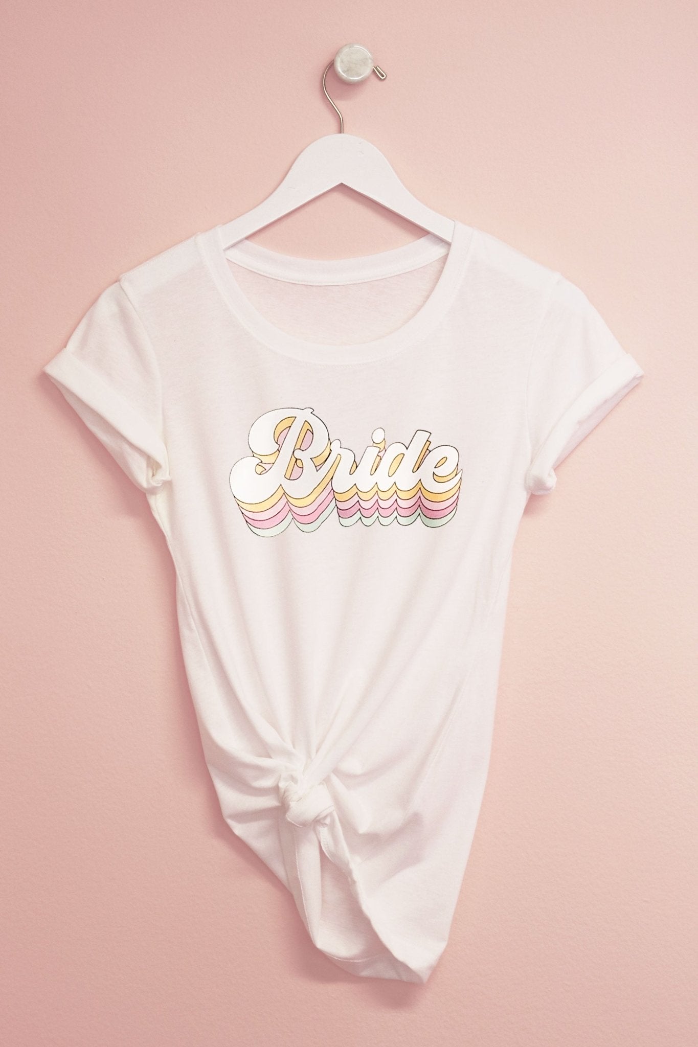 BRIDE JGA T-Shirt RETRO - Wedding-Secrets