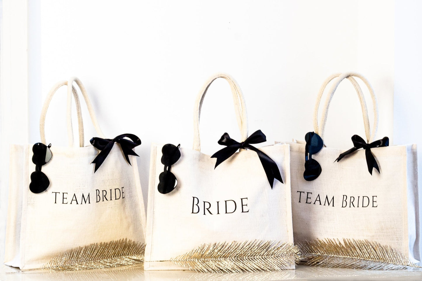 BRIDE & TEAM BRIDE ♡ Strandtasche - Wedding-Secrets
