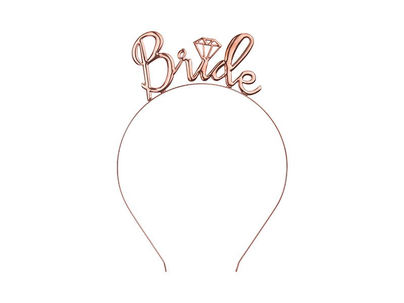 JGA BRIDE Haarreif in Roségold - Wedding-Secrets