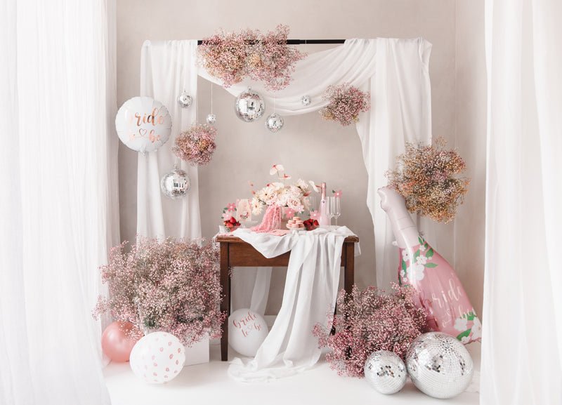 JGA Folienballon Bride to be, weiß - Wedding-Secrets