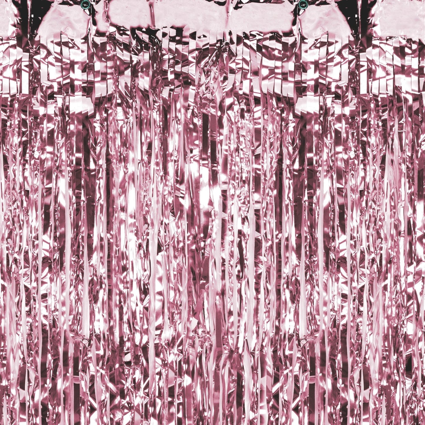 Roségoldener Lametta Vorhang - Wedding-Secrets