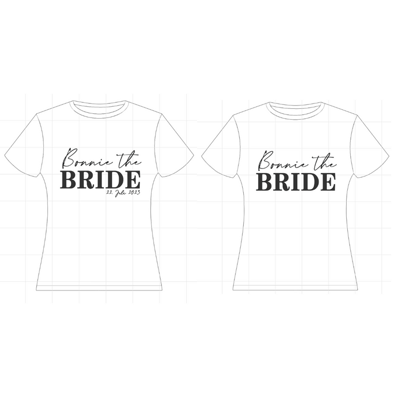 Personalisiertes JGA T-Shirt inkl. eigenem Design