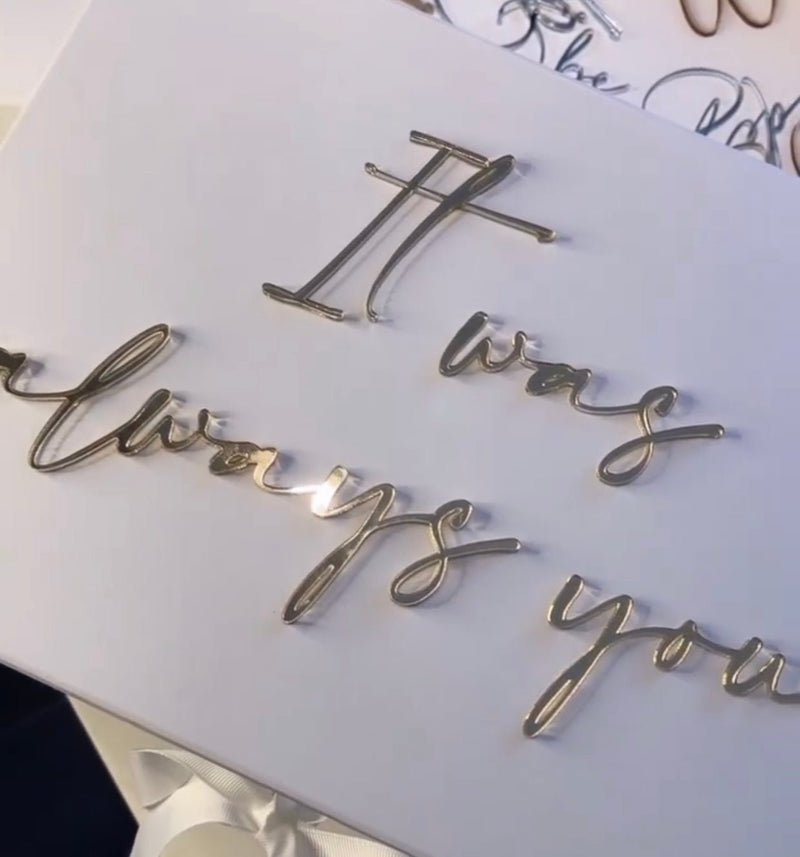 3D Geschenkbox ♡ Hochzeitsgeschenk - Wedding-Secrets