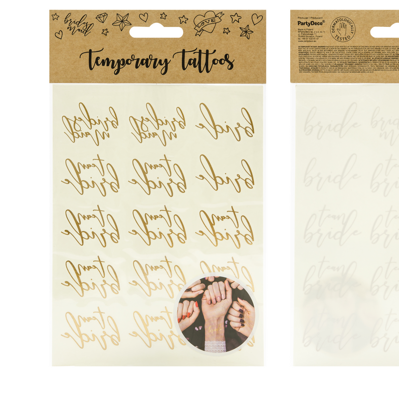 Tattoos Bachelorette Party (15 Stk.) - Wedding-Secrets