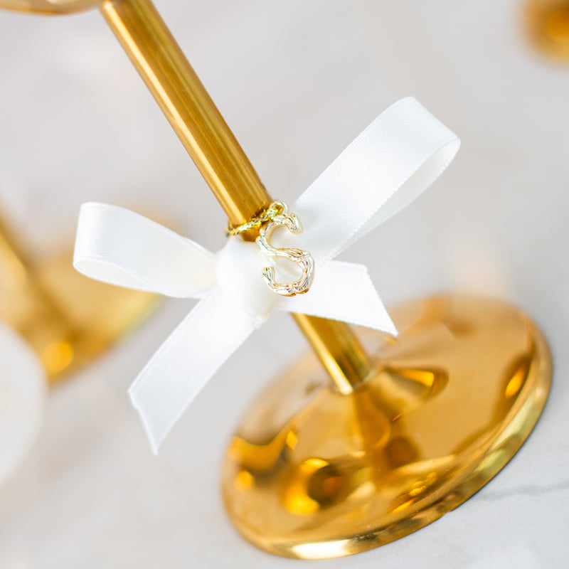 THE BRIDE & TEAM BRIDE ♡ Glamour Sektglas - Wedding-Secrets