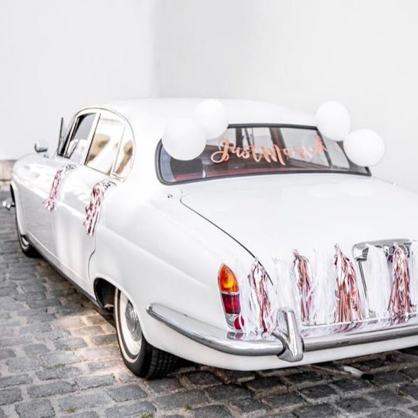 Autoschmuck JUST MARRIED ♡ - Wedding-Secrets