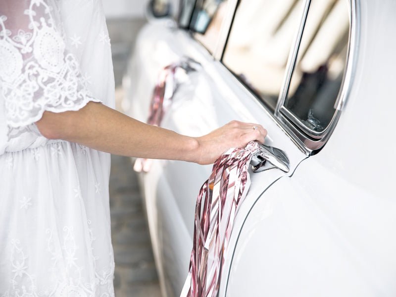 Autoschmuck JUST MARRIED ♡ - Wedding-Secrets