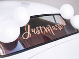 Autoschmuck JUST MARRIED ♡ - Wedding-Secrets