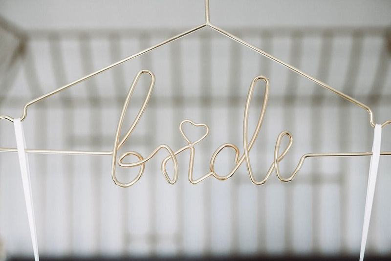 BRIDE Kleiderbügel - Wedding-Secrets