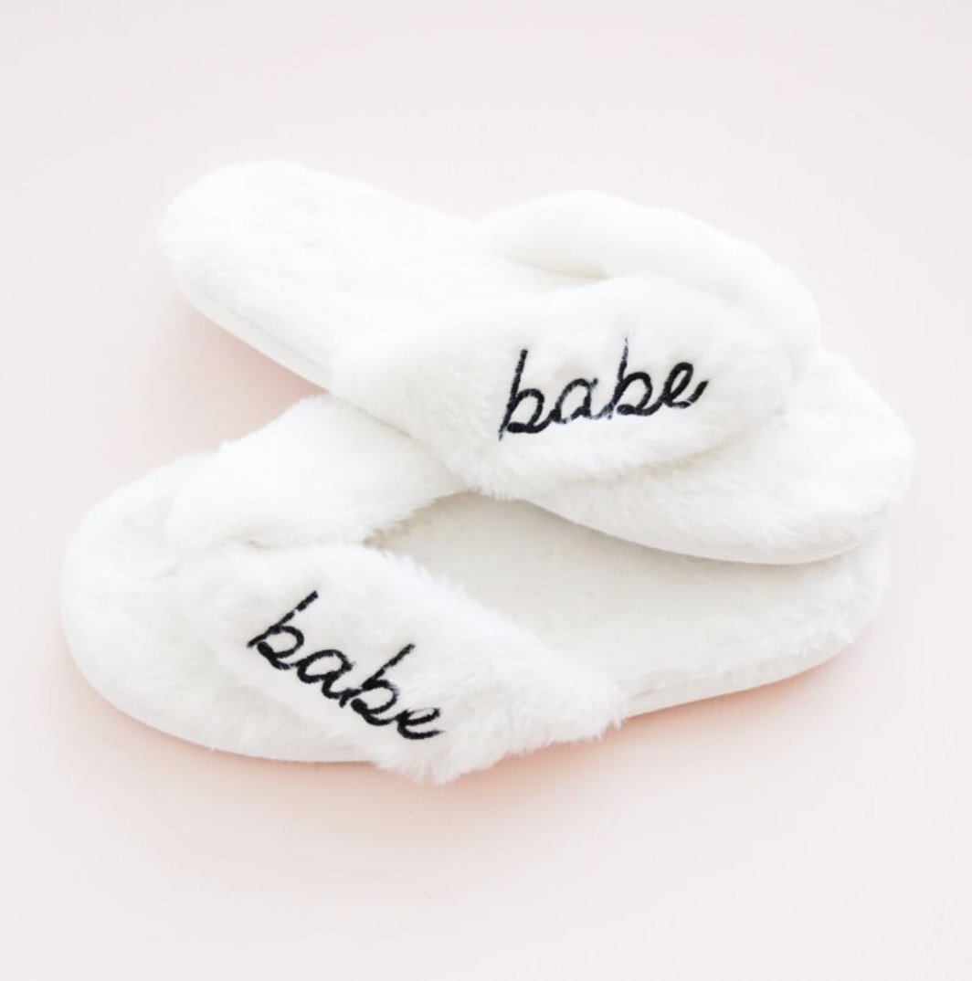 BRIDE KUSCHEL FLIP-FLOPS ♡ JGA Geschenk - Wedding-Secrets