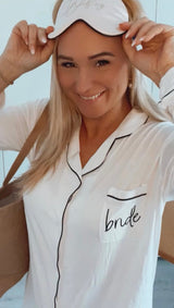 BRIDE Schlafshirt ♡ Geschenk für Braut - Wedding-Secrets