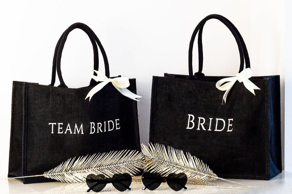 BRIDE & TEAM BRIDE ♡ Strandtasche - Wedding-Secrets