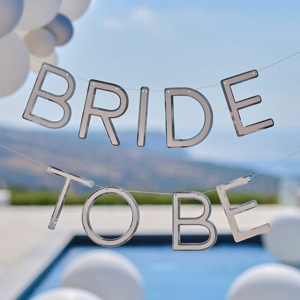 BRIDE TO BE Girlande für den JGA - Wedding-Secrets