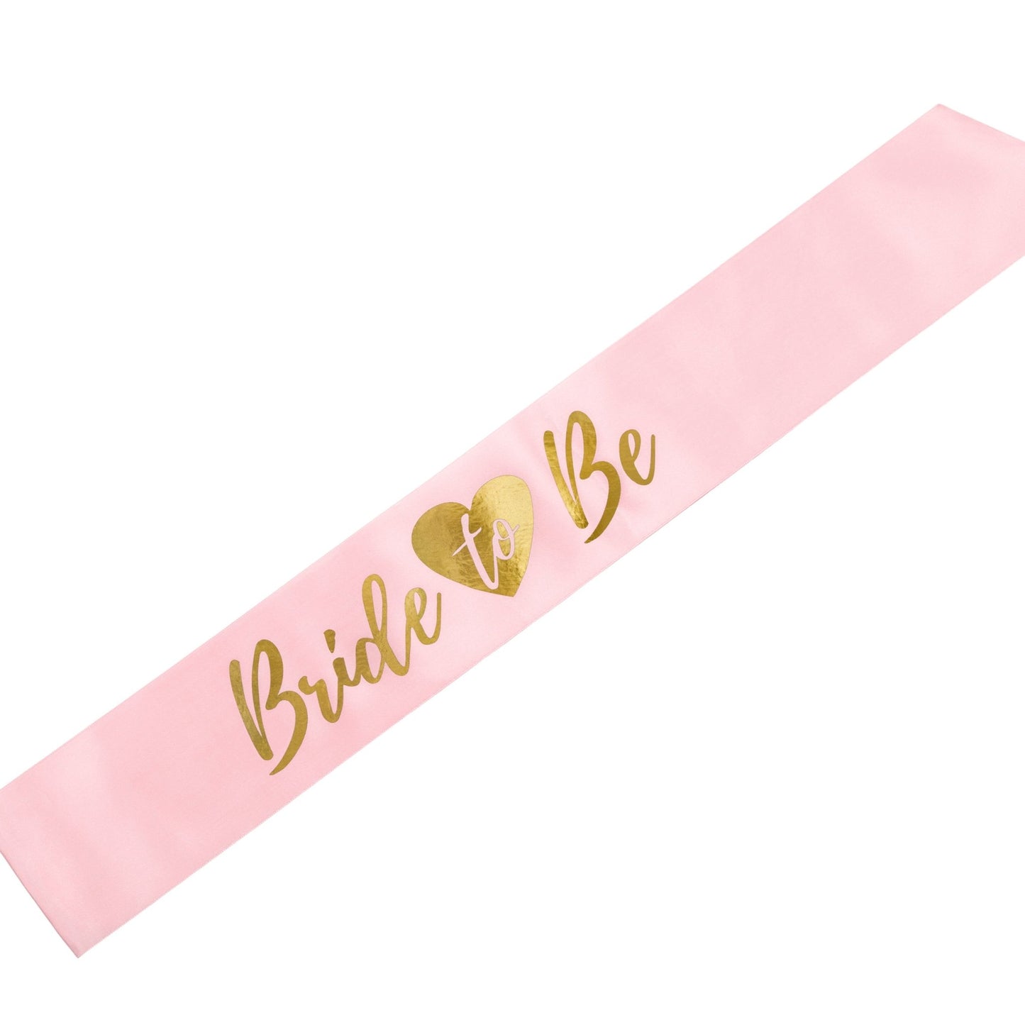 BRIDE TO BE Schärpe light pink - Wedding-Secrets