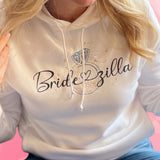 BRIDEZILLA organic Hoodie ♡ Geschenk für die Braut ♡ Braut Pullover - Wedding-Secrets