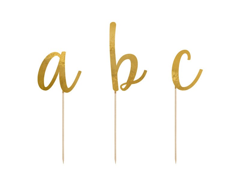 Buchstaben Topper "zum selbst gestalten" - Wedding-Secrets
