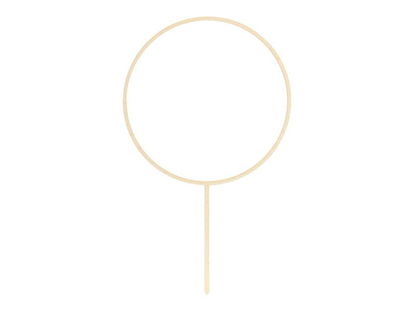 Cake-Topper CIRCLE aus Holz "zum selbst gestalten" - Wedding-Secrets