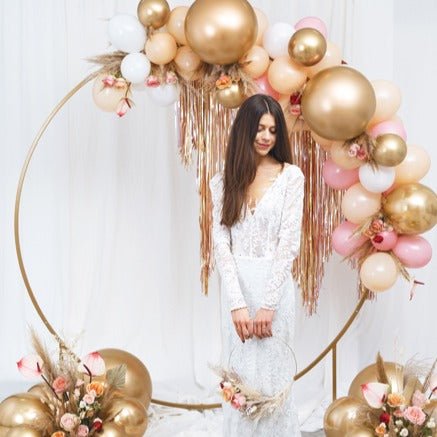 CIRCLE Backdrop - Wedding-Secrets