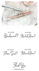 Diamant Kugelschreiber mit Geschenkbox - Wedding-Secrets