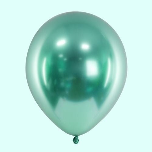 Glossy Luftballons ♡ Bottle green (10 Stk.) - Wedding-Secrets