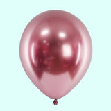 Glossy Luftballons roségold (10 Stk.) - Wedding-Secrets