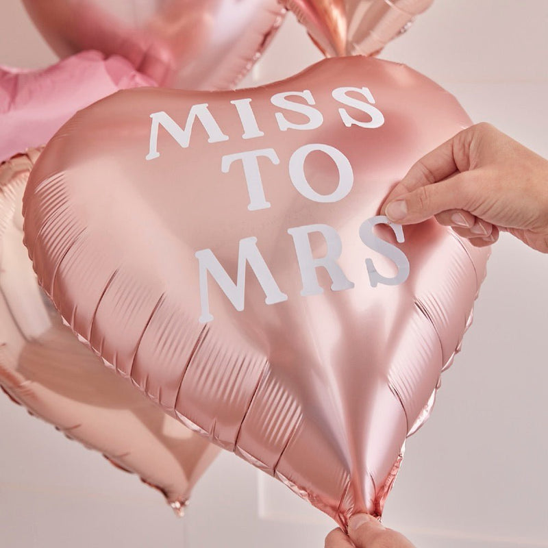 Herz Ballons mit Aufklebern zum personalisieren - Wedding-Secrets