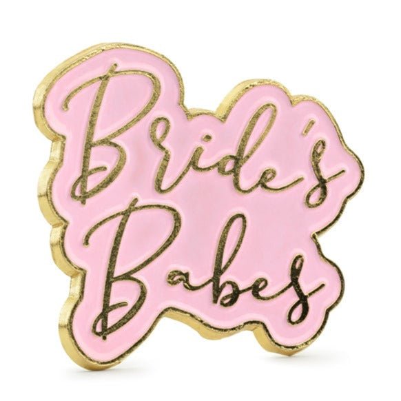 JGA Anstecker Pin Bride's Babes - Wedding-Secrets
