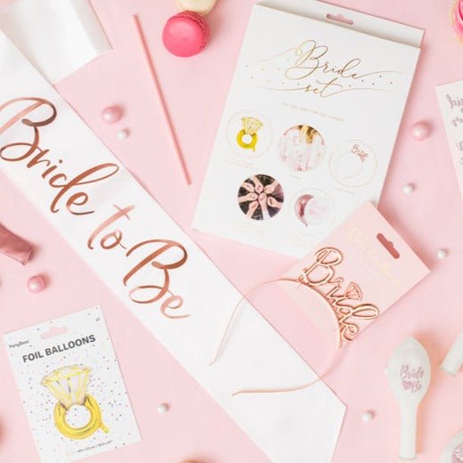 JGA Bride To Be Accessoire-Set (23 Teile) - Wedding-Secrets