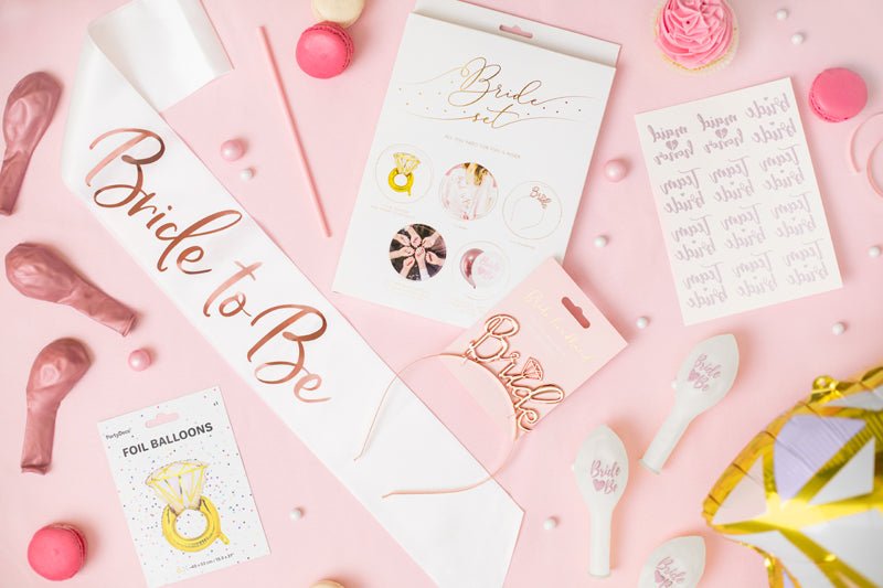 JGA Bride To Be Accessoire-Set (23 Teile) - Wedding-Secrets
