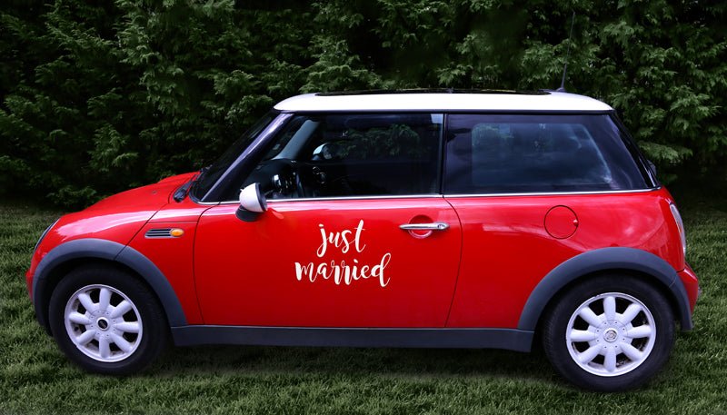 JUST MARRIED STICKER ♡ - Wedding-Secrets