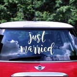 JUST MARRIED STICKER ♡ - Wedding-Secrets