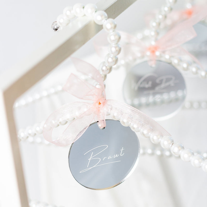 Kleiderbügel im Perlen Design ♡ - Wedding-Secrets