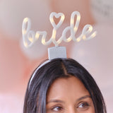 LED BRIDE Haarreifen für den JGA - Wedding-Secrets