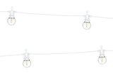 LED-Dekoleuchten in Form von Glühbirnen in weiß ♡ 5 m - Wedding-Secrets