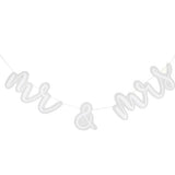 MR & MRS Girlande aus Acryl ♡ - Wedding-Secrets