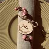 Personalisierte Tischkarten ♡ Holz - Wedding-Secrets