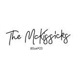 Personalisiertes Neonschild "The Nachname" - Wedding-Secrets