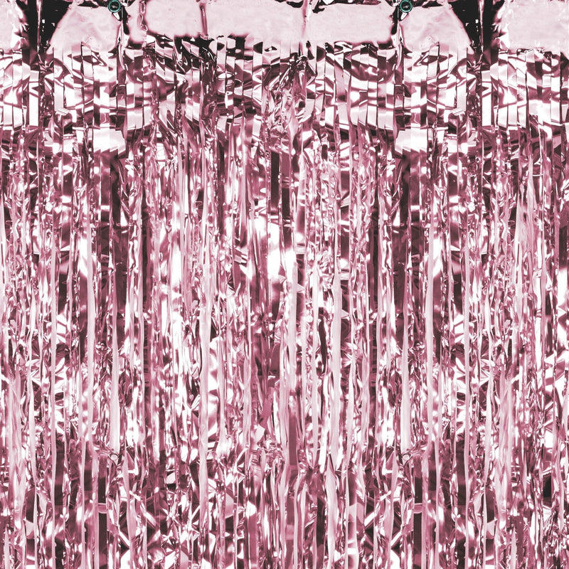 Roségoldener Lametta Vorhang - Wedding-Secrets