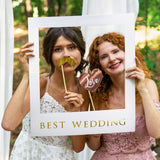 Selfie Fotorahmen BEST WEDDING - Wedding-Secrets