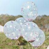 TEAM BRIDE BOHO Konfetti Ballons für den JGA - Wedding-Secrets