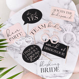 TEAM BRIDE Foto Props für den JGA - Wedding-Secrets
