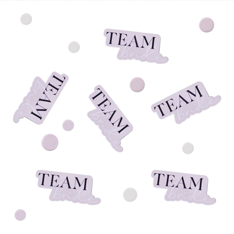 TEAM BRIDE Junggesellinnenabschied Konfetti - Wedding-Secrets