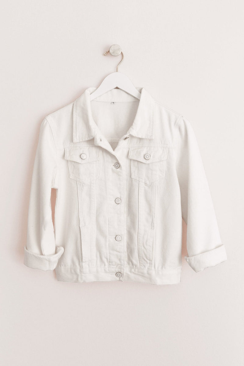 WIFEY Sparkle Jeansjacke - Wedding-Secrets