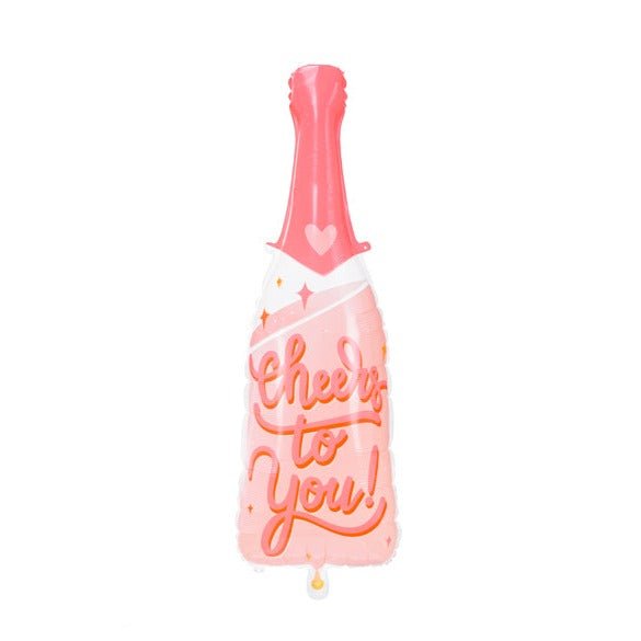 XL Champagner Folien Ballon ♡ Cheers to you - Wedding-Secrets