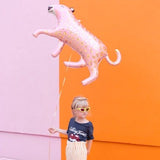 XL PINK Leopard Folien Ballon ♡ - Wedding-Secrets