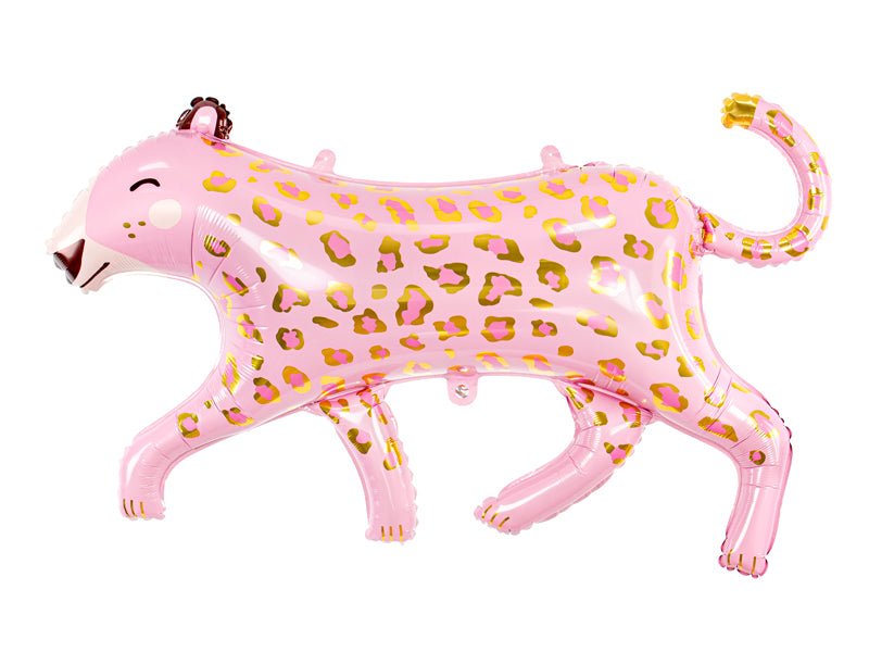 XL PINK Leopard Folien Ballon ♡ - Wedding-Secrets